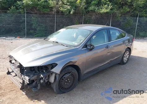 2014 Ford Fusion S from USA, damaged, VIN 3FA6P0G75ER296493
